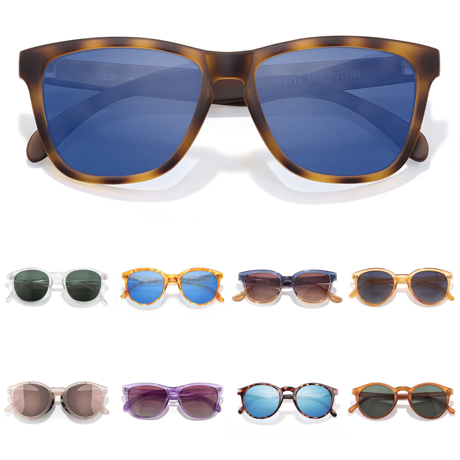 Sunski Recycled Sunglasses Polarized Lenses