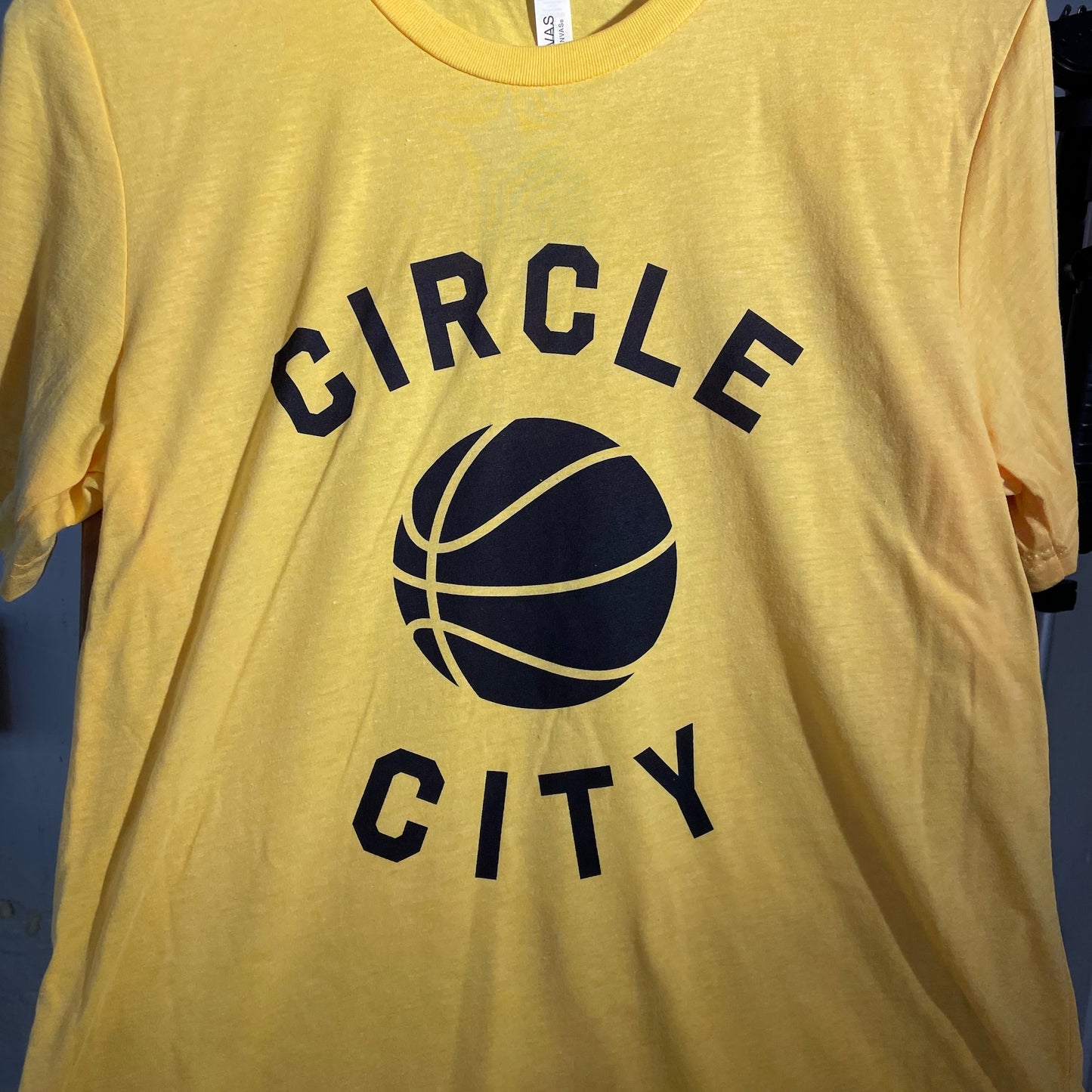 Circle City Basketball Gold Out Unisex Triblend T-shirt