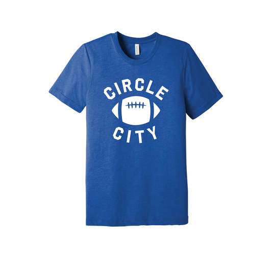 Circle City Football Unisex Triblend T-shirt