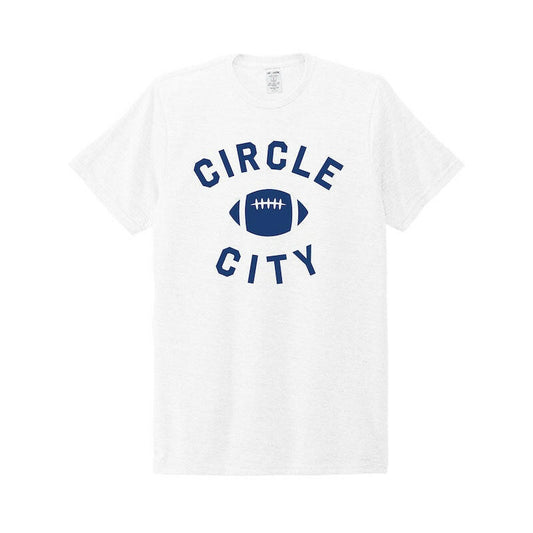 Circle City Football Unisex Tri-blend T-shirt - Avenue Clothing Company 