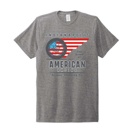Home of American Racing Unisex Eco Tri-blend T-shirt