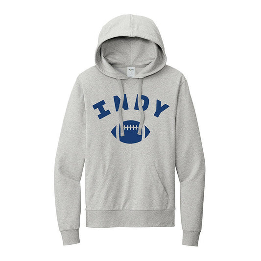 Indy Football Unisex Organic Cotton French Terry Hoodie - Avenue Clothing Company 