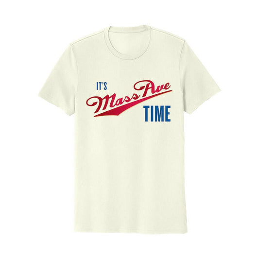 It's Mass Ave Time Unisex 100% Organic Cotton T-shirt - Avenue Clothing Company 