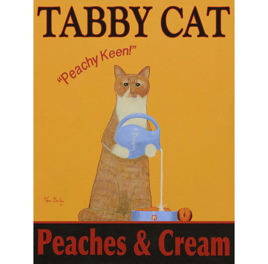 Tabby Cat Peaches and Cream Limited Edition Print