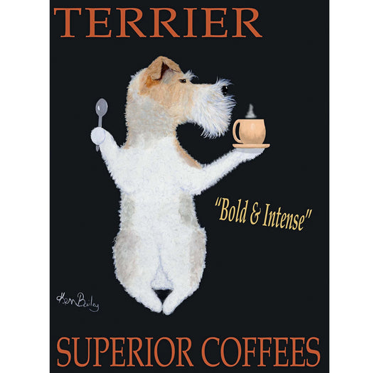 Terrier Superior Coffees Limited Edition Print